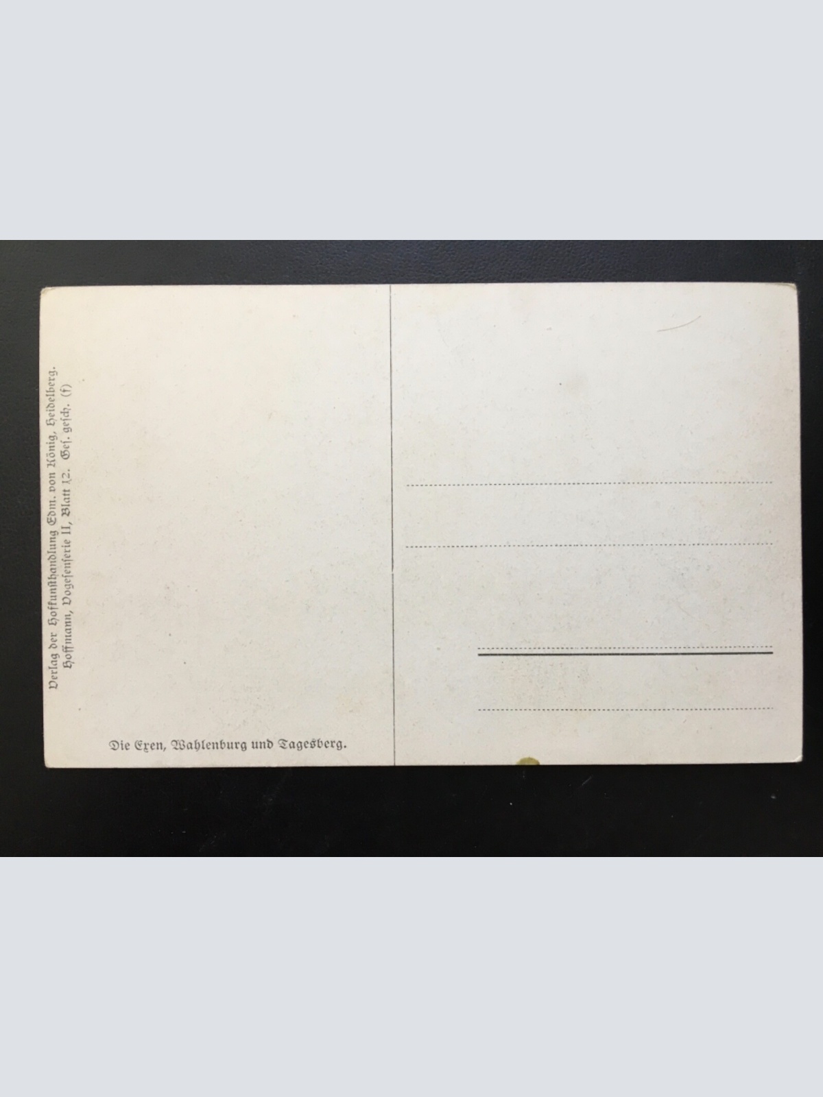 Die Exen - Wahlenburg & Tagesberg - Elsass 925 TH
