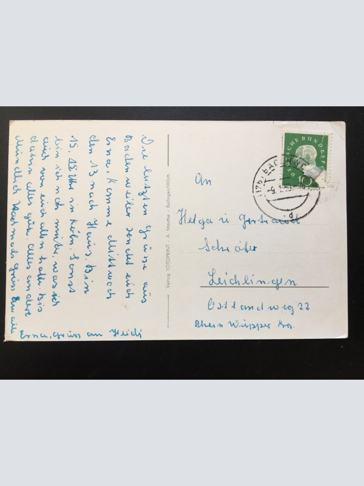 Nach dem Moorbad - Frau in Badewanne - Künstlerkarte 926 TH