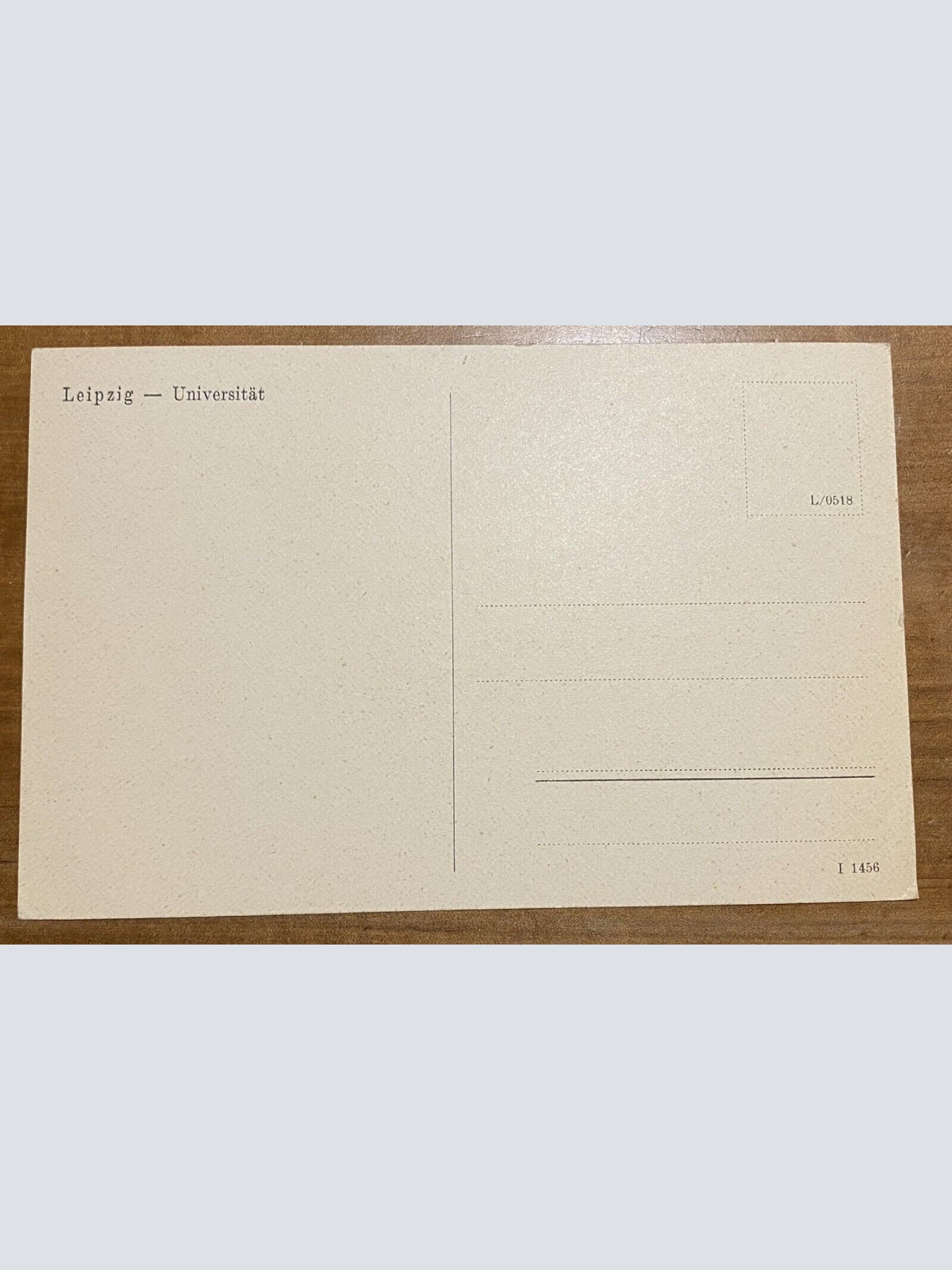 Leipzig Universität 70018