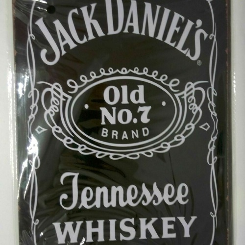 Nostalgie Retro Blechschild Whiskey Jack Daniels Tennessee 30x20 50062