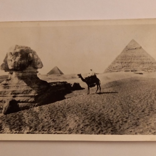 Ägypten mit Pyramiden 500155A gr D