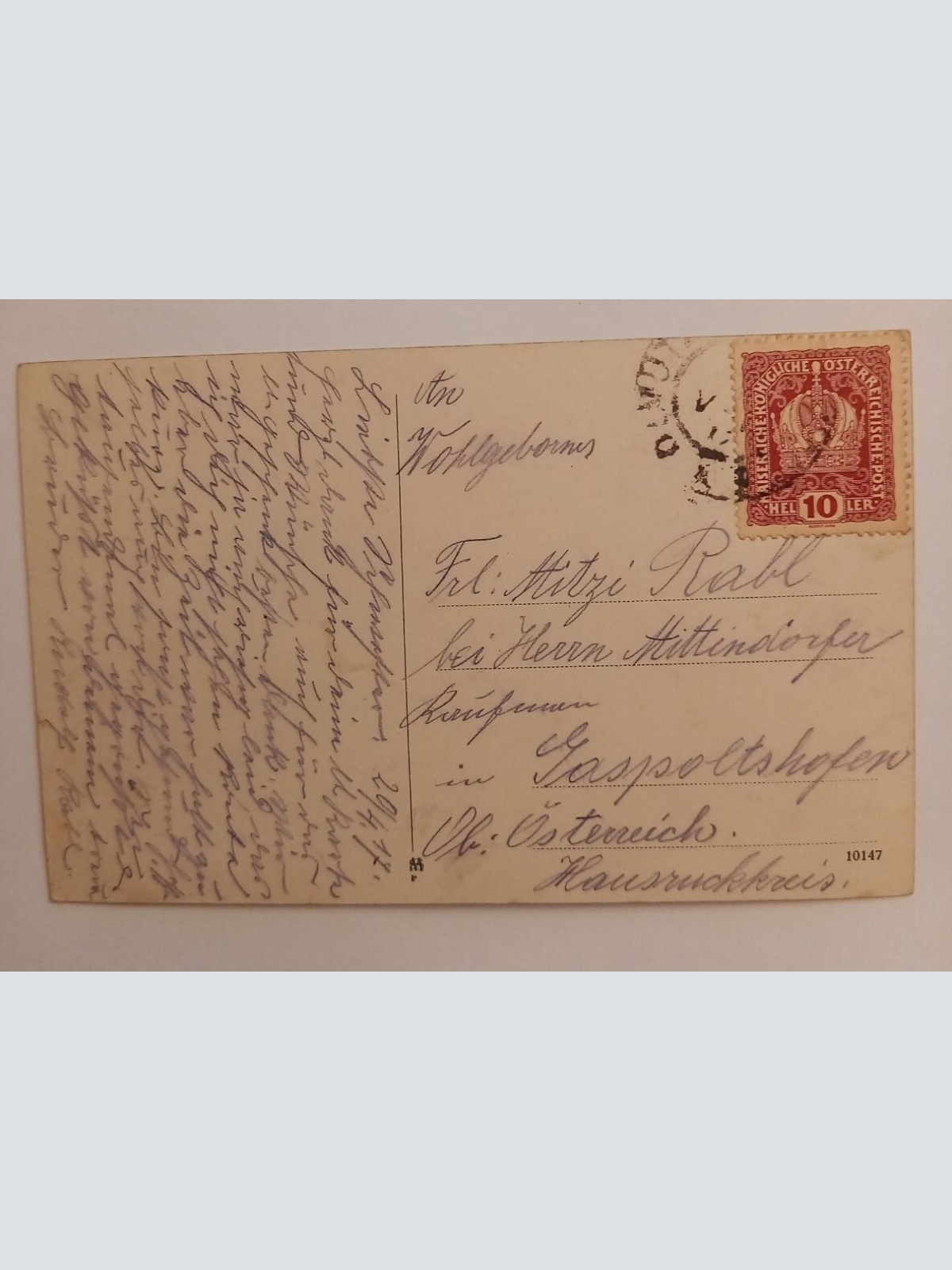 Ölmütz, Kaiser Wilhelm Platz 500145A gr D