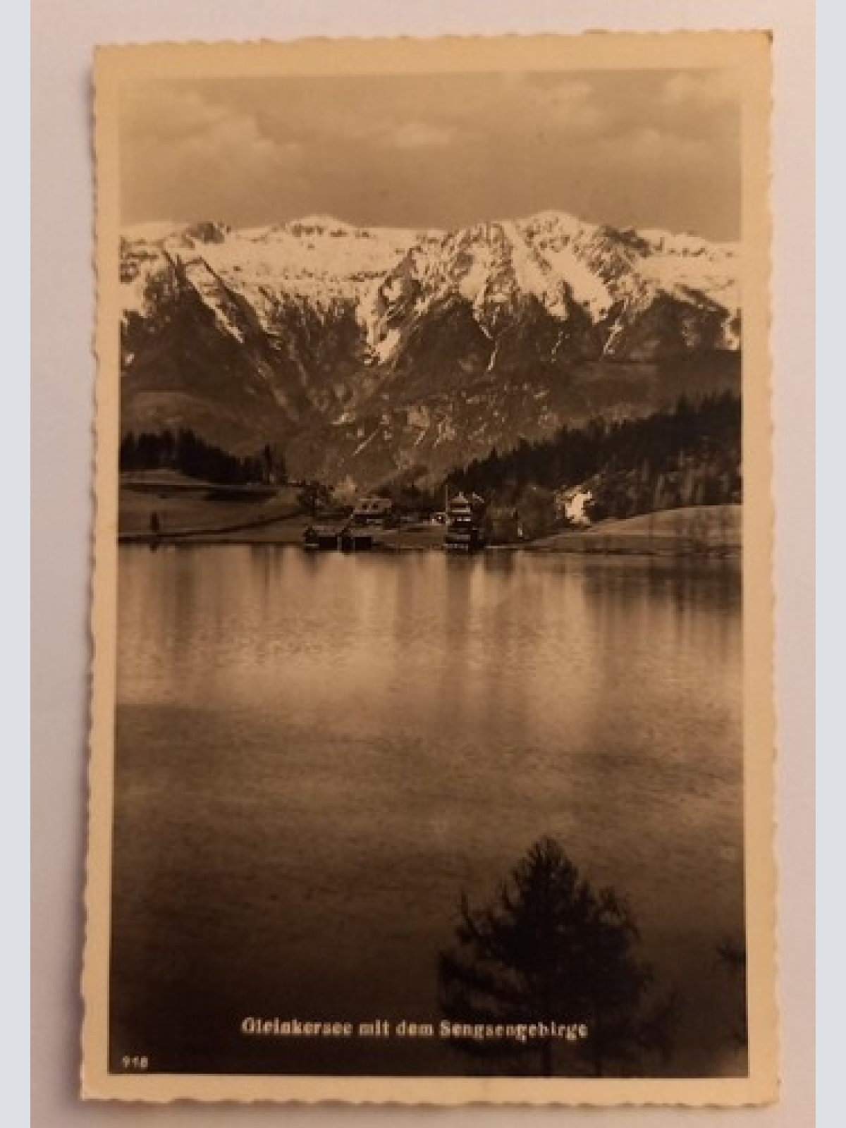 Gleinkersee mit dem Sengsengebirge 500149A gr D