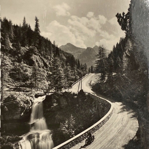 Radstädter  Radstadt Tauern Motorrad Fahrer 70023