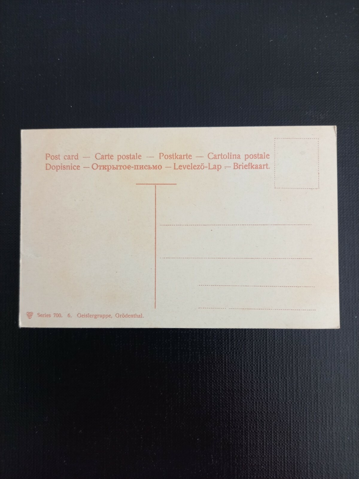 Geiskergruppe Grödenthal 400249 Gr F