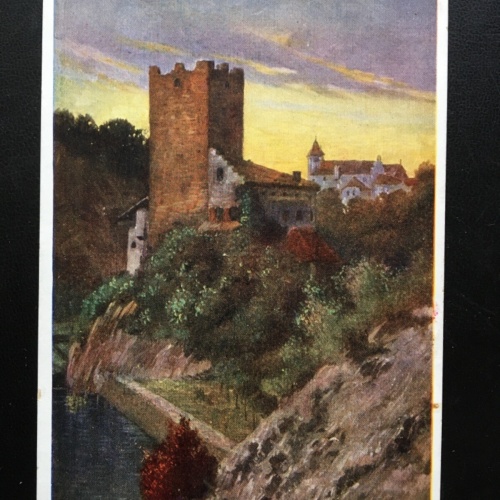 Schloss Ried bei Bozen - Burg - Südtirol - Künstlerkarte 16003 TH