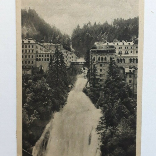 Tauernbahn Bad Gastein 1012m Wasserfall (Salzburg) 40105 FH