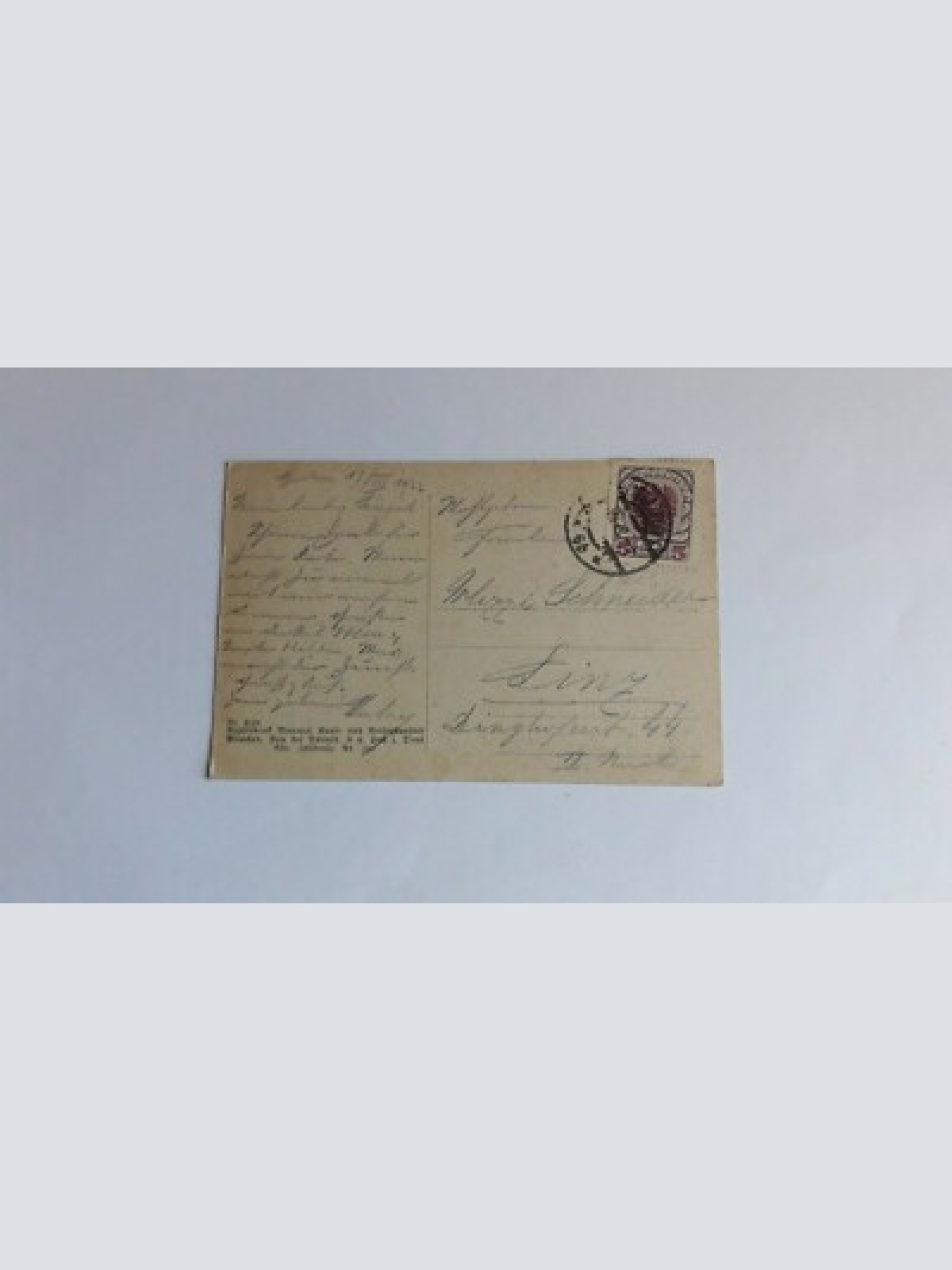 Tauernbahn Bad Gastein 1012m Wasserfall (Salzburg) 40105 FH