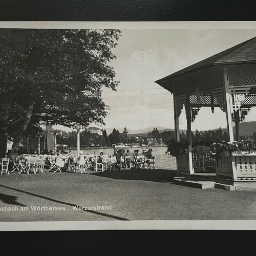 Portschach Wörthersee Werzer Strand Pavillion Ufer Kärnten Österreich 402460