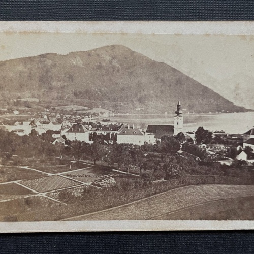 Foto Gmunden Calvarienberg  Salzkammergut Oberösterreich ca10,7x6,6cm 410074 A