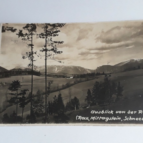 Ausblick von der Rams.(Rax,Mittagstein,Schneeberg) 40063FH