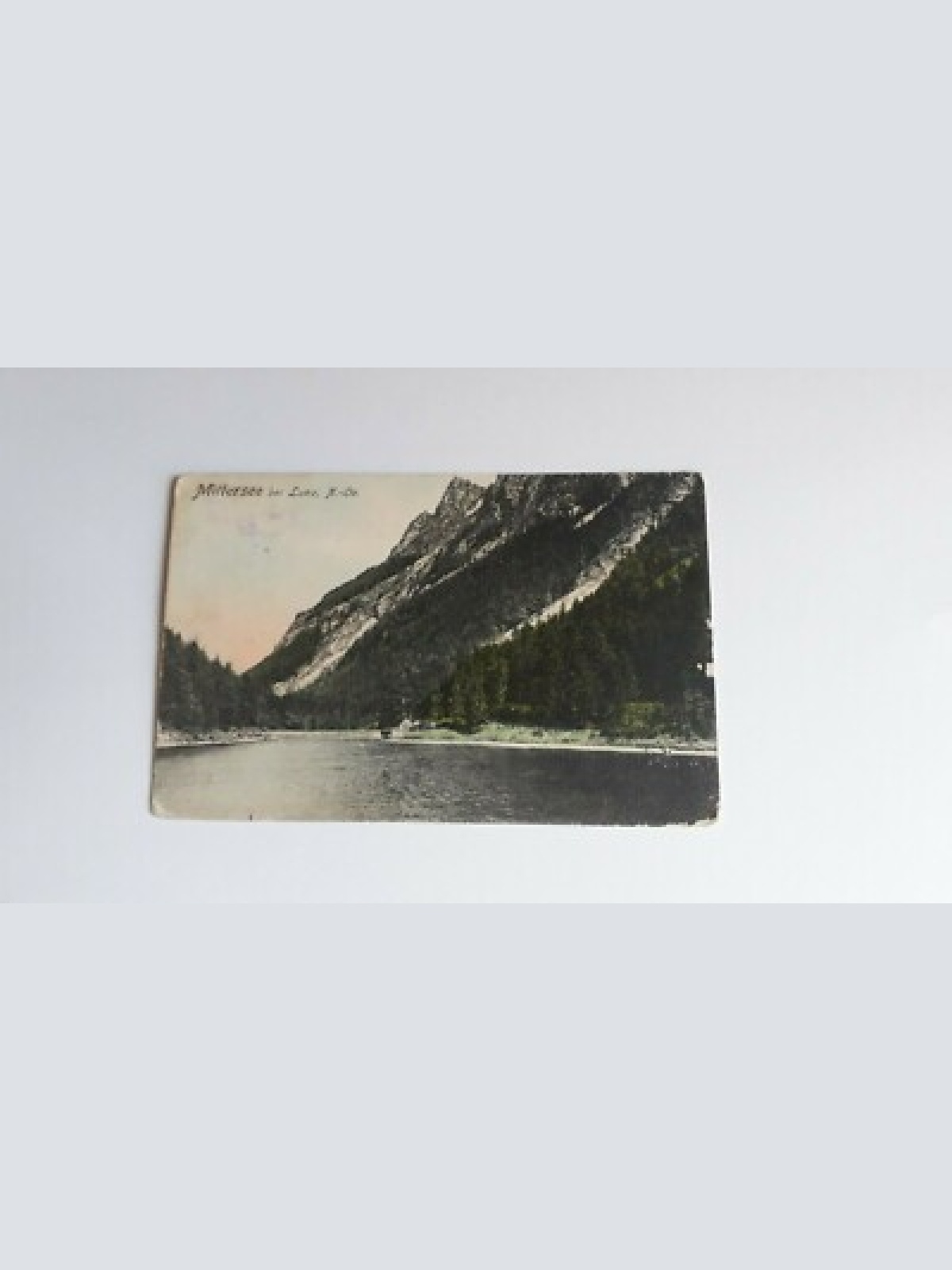 Mittersee bei Lunz N.-Öe. 40058 ShNö