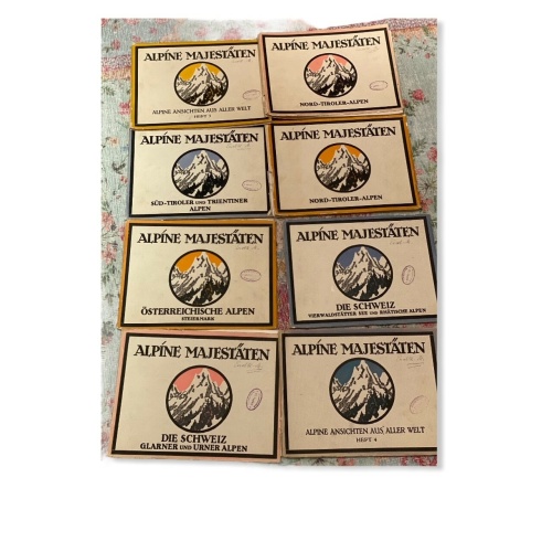 65 8 X ALPINE MAJESTÄTEN SCHWEIZ SÜD TIROL ALPEN Nord Tiroler Alpen