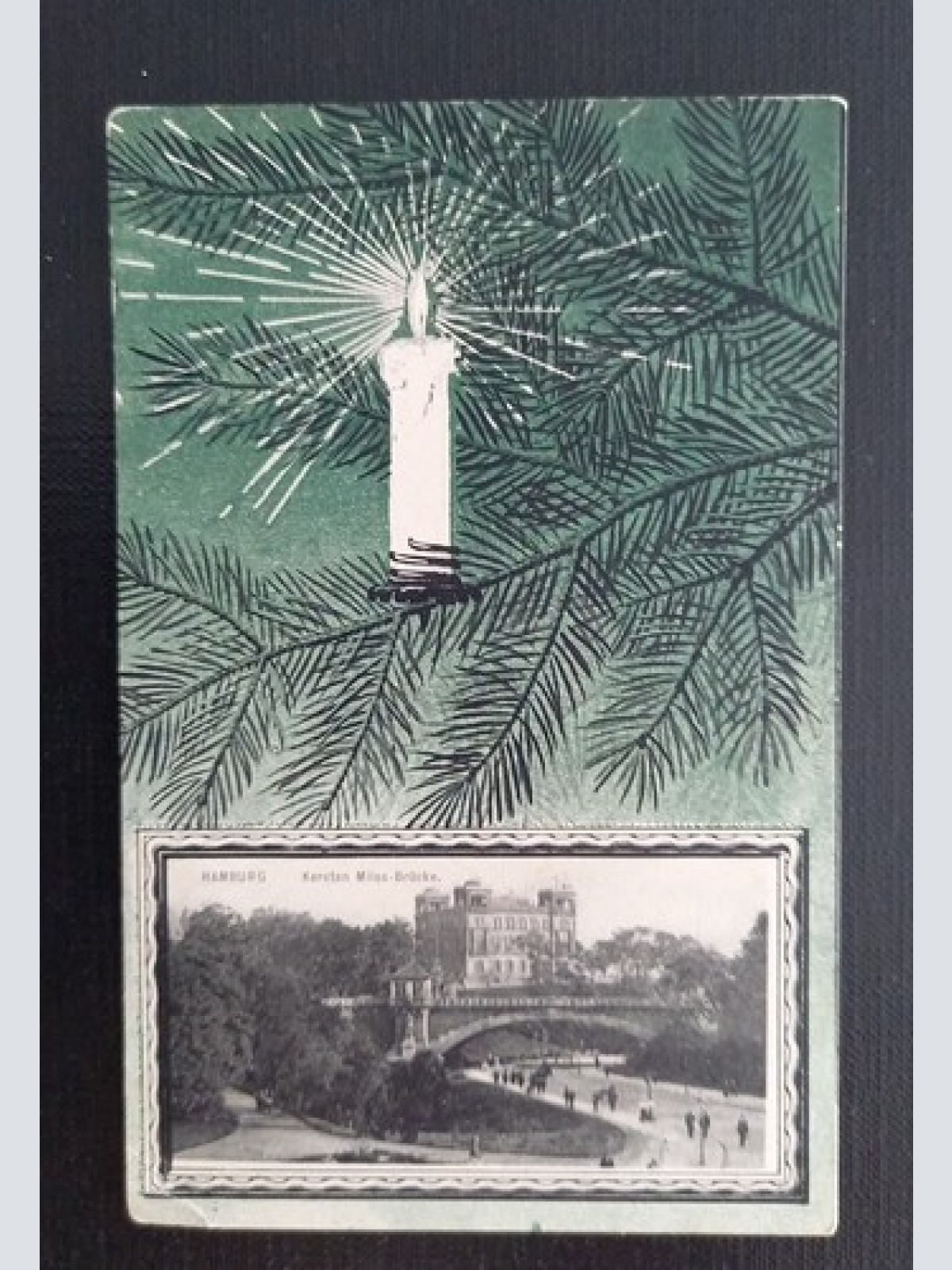 Frohe Weihnachten Hamburg Kerze 650117 Ga