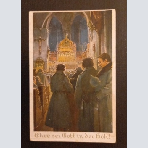 Feldpost Ehre Sei Gott In Der Höh 600725 Ga G