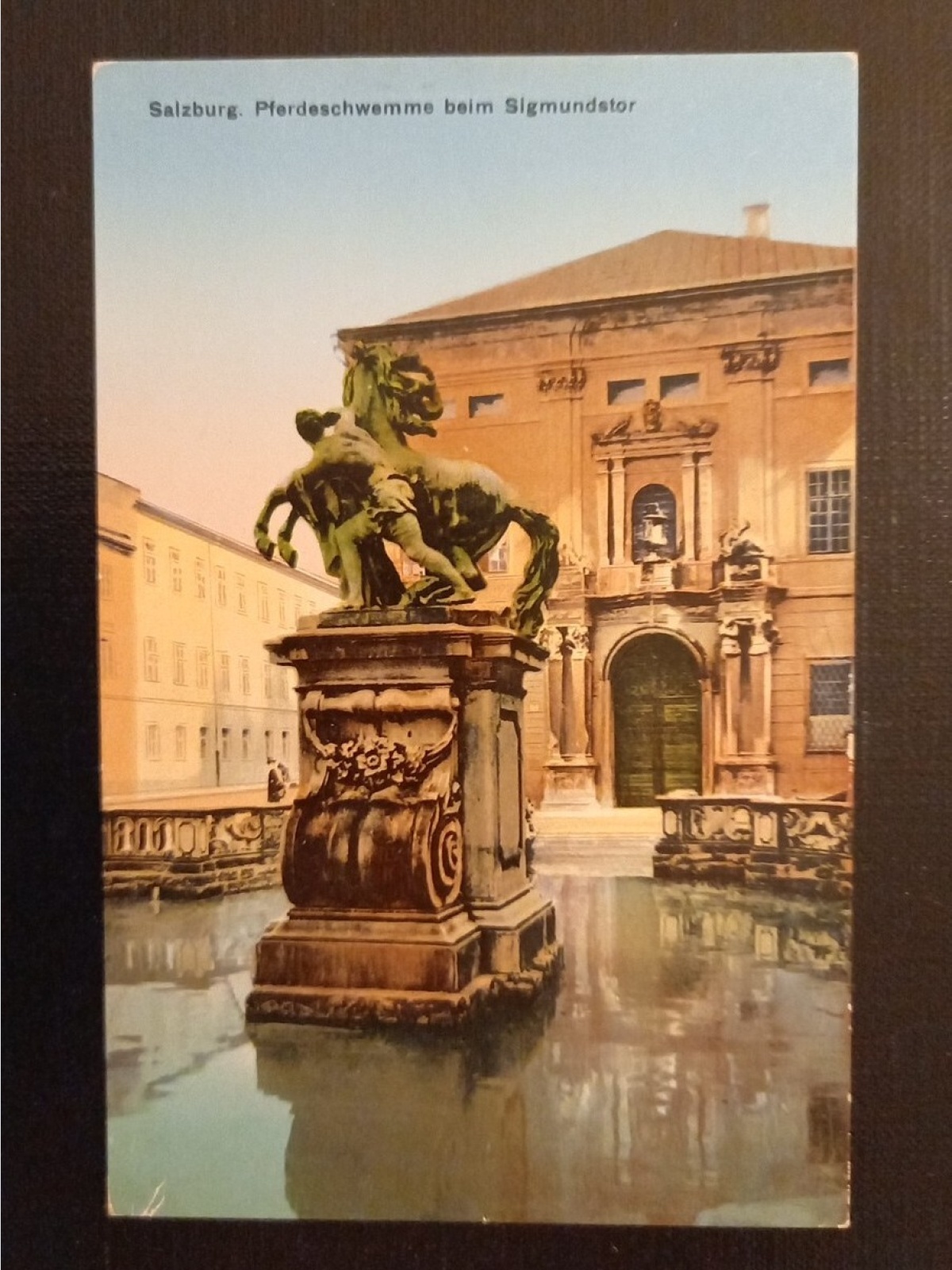 Salzburg Pferdeschwemme Beim Sigmundstor 165400 Ga G