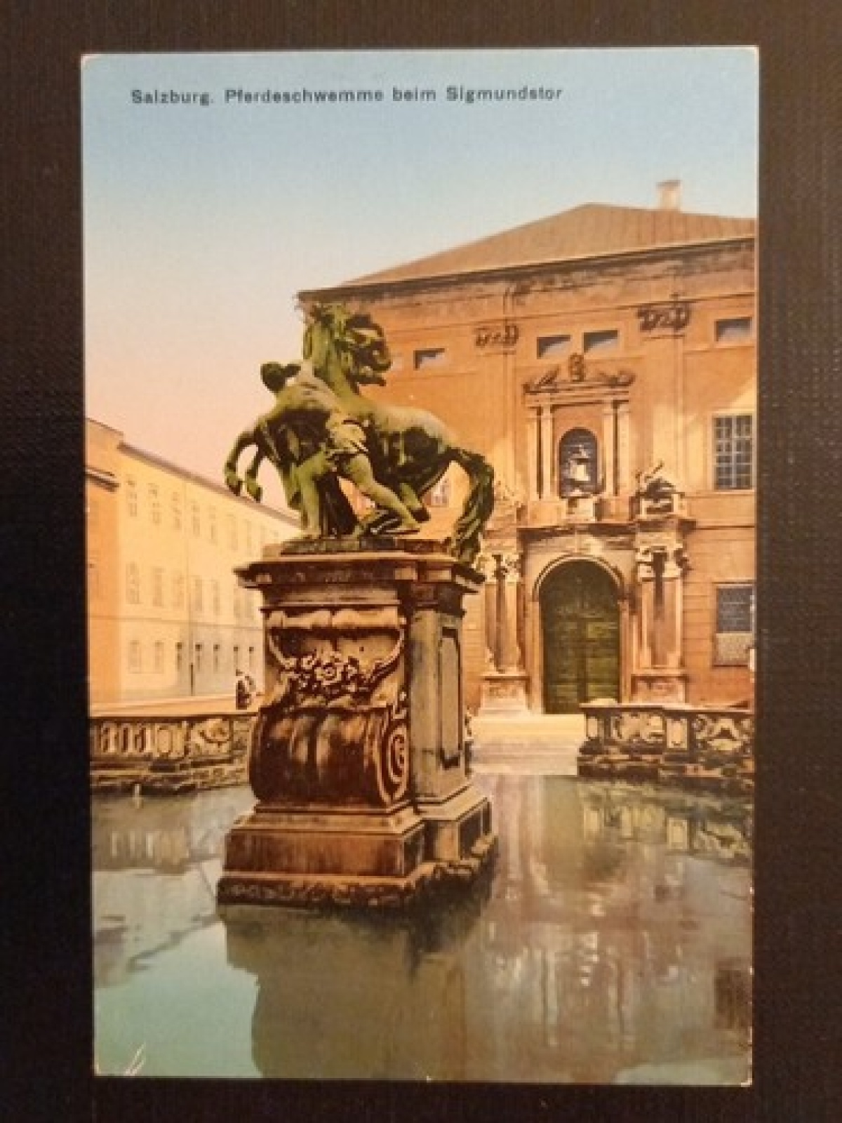 Salzburg Pferdeschwemme Beim Sigmundstor 165400 Ga G