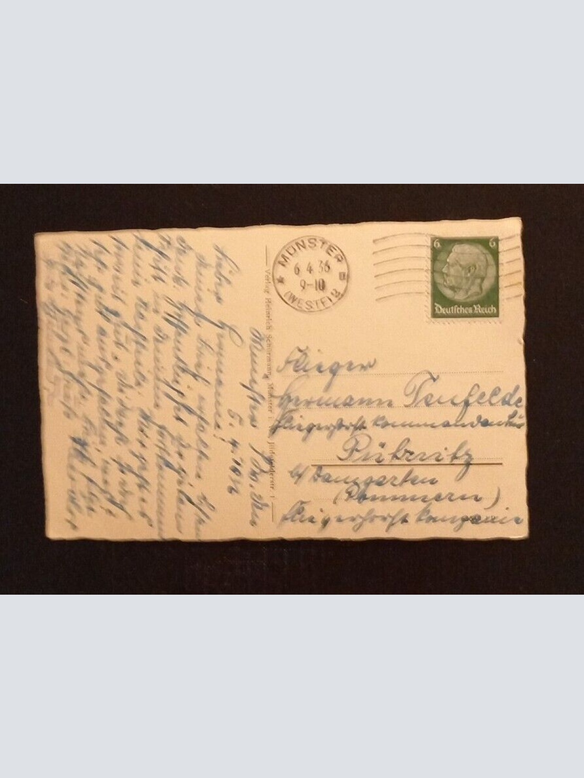 Münster Westfalen Mit Dominikanerkirche 5401 Ga G