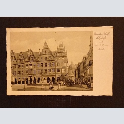 Münster Westfalen Mit Dominikanerkirche 5401 Ga G