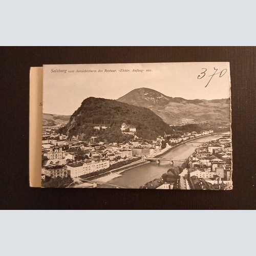 Doppelkarte Salzburg Panorama 165399 Ga G