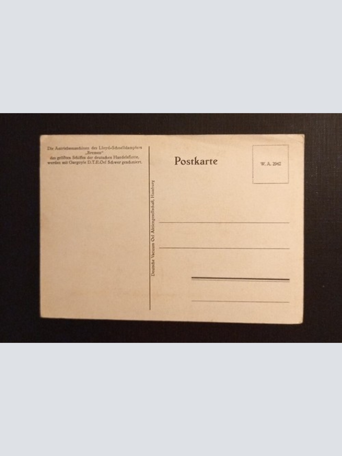 Norddeutscher Lloyd Bremen 165363 Ga G