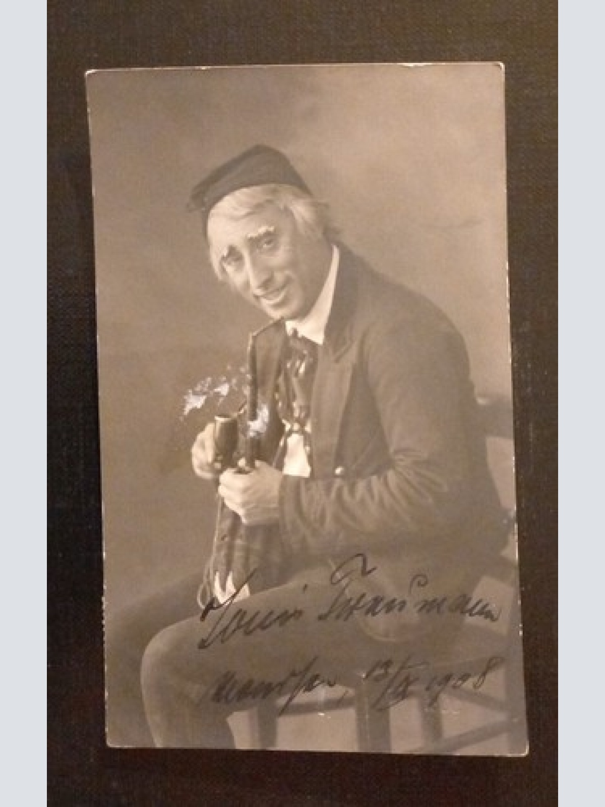 Mann Mit Pfeife Pfeifenraucher 2834 Ga G