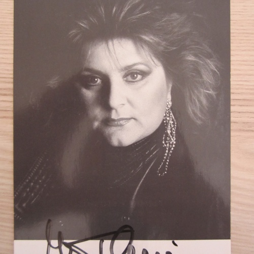 JOY FLEMING  - AUTOGRAMM- KARTE- ORIG. AUTOGRAMM