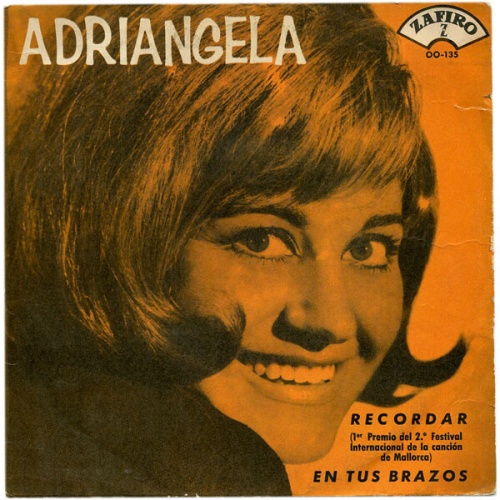 Adriángela - Recordar  (7", Single)