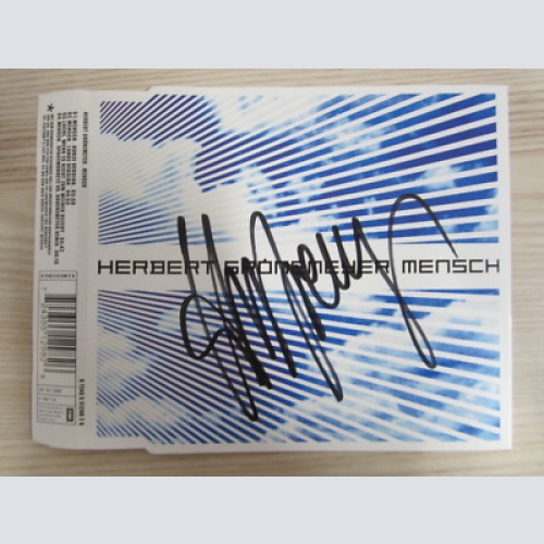 MCD / HERBERT GRÖNEMEYER / MIT AUTOGRAMM / MENSCH / RARITÄT /