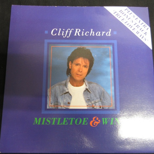 Single /  Cliff Richard ?– Mistletoe & Wine   / UK PRESS / RAR /  Limited Editio