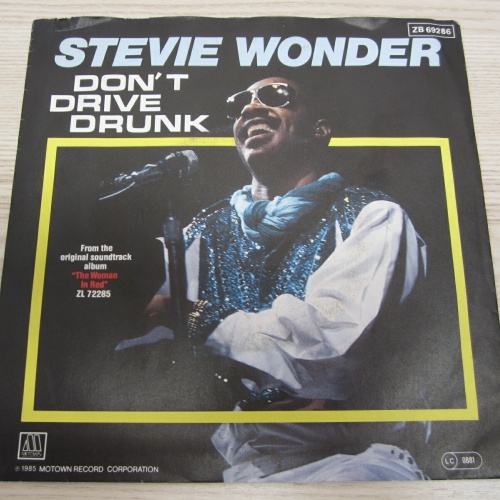 Single /  Stevie Wonder ?– Don't Drive Drunk    /  DE  PRESS / RAR