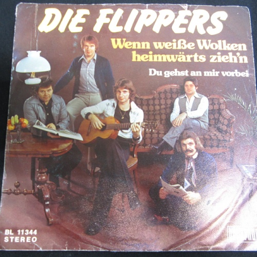 Single /  Die Flippers ?– Wenn Weiße Wolken Heimwärts Zieh  /  DE PRESS / RAR /