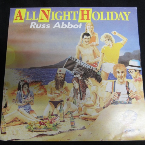 Single /  Russ Abbot ?– All Night Holiday / UK PRESS / RAR /