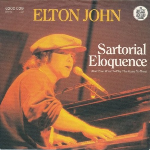 Elton John - Sartorial Eloquence (7", Single)
