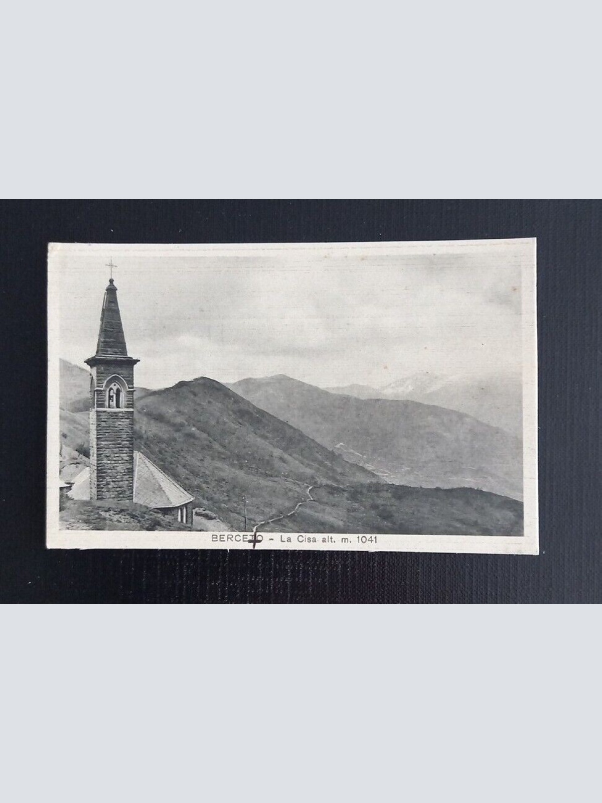 Ansichtskarte Italien Berceio La Cisa Alt.1041 50155 Ga