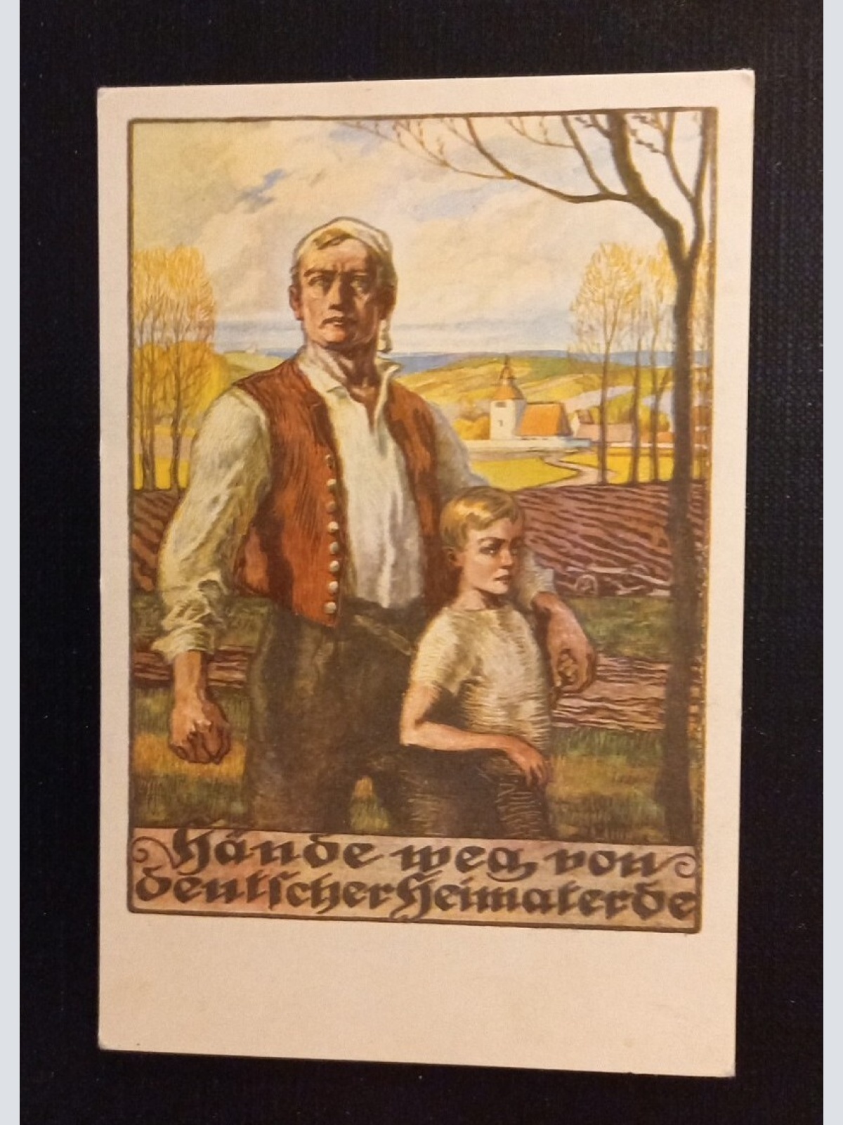 Deutsche Heimaterde Vater Mit Sohn 5346 Ga G