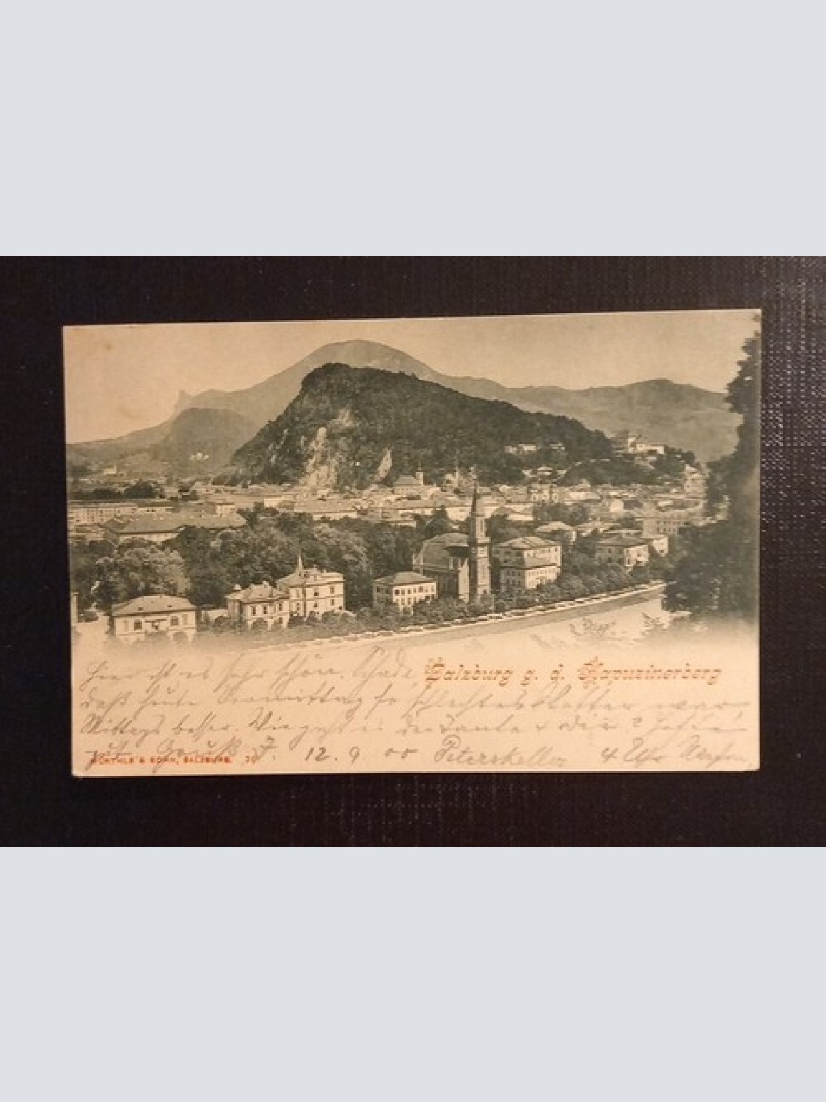 Salzburg Mit Kapuzinerberg 23140 Ga G