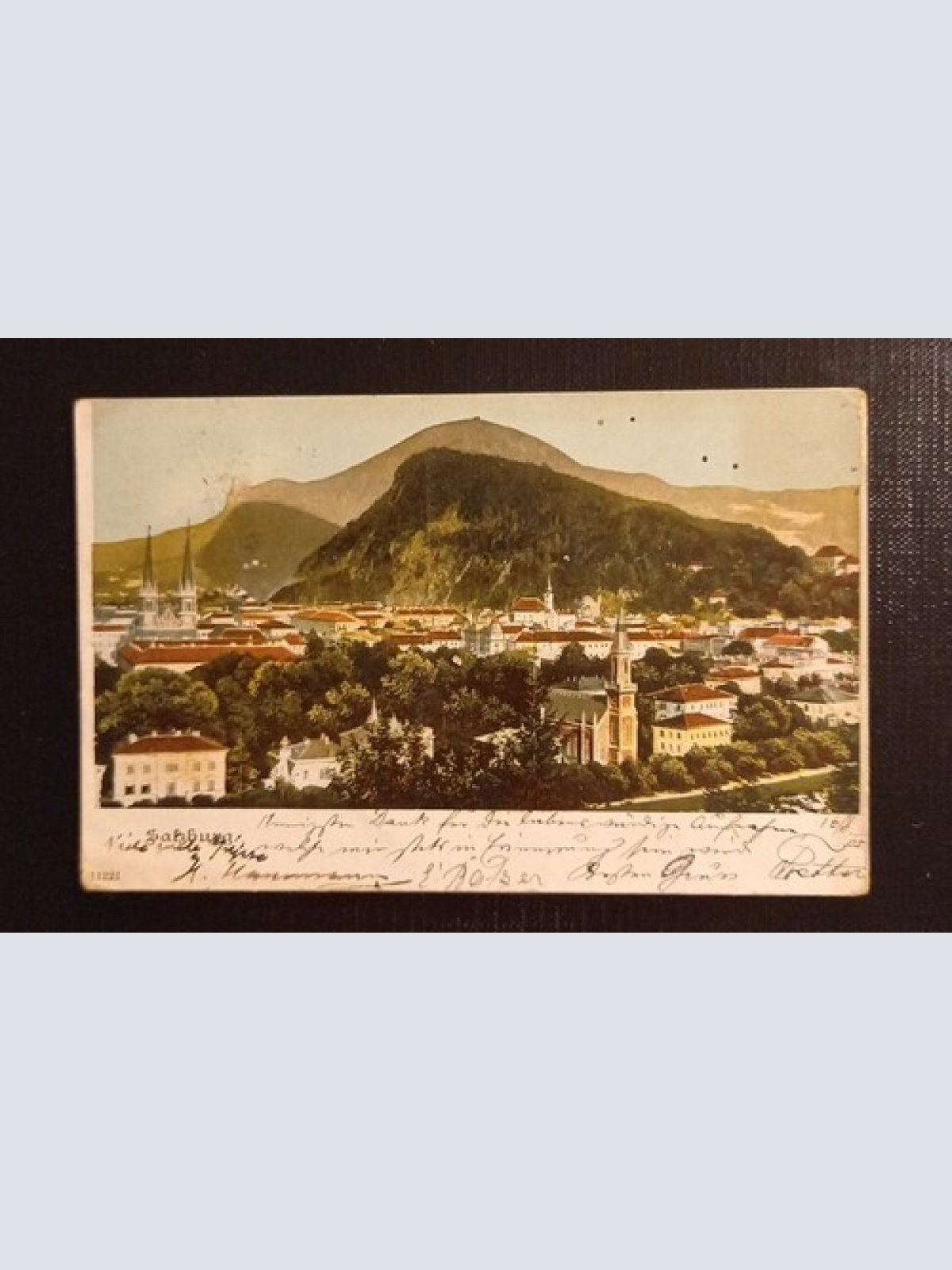 Salzburg Mit Kapuzinerberg Und Gaisberg 5341 Ga G