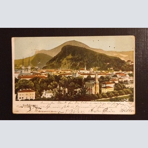 Salzburg Mit Kapuzinerberg Und Gaisberg 5341 Ga G