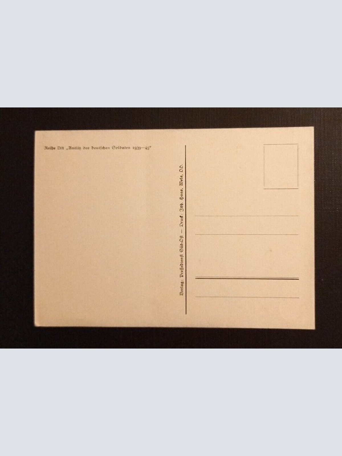 Ansichtskarte Militari IWK Antlitz Des Deutschen Soldaten 165374 Ga G