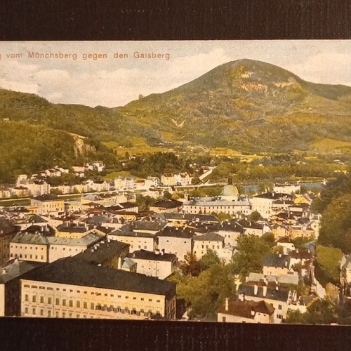 Salzburg Und Gaisberg 3714 Ga G