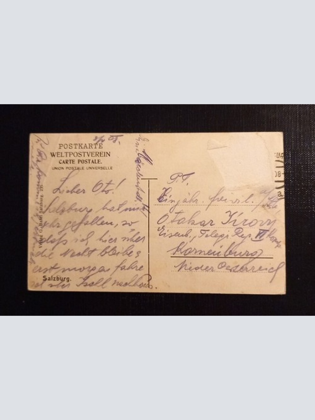 Salzburg Und Festung 5336 Ga G