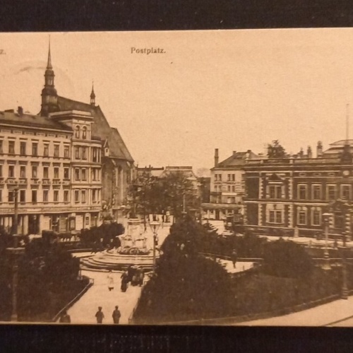 Görlitz Postplatz Polen 63214 Ga G