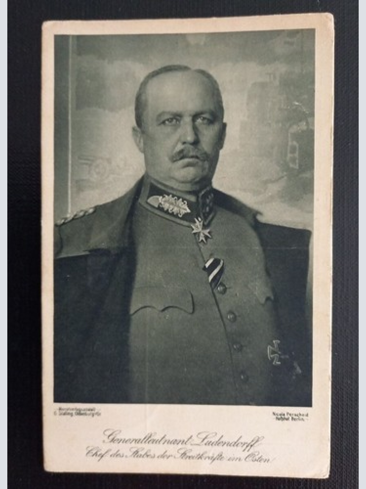 Generalleutnant Ludendorff Porträt 165283 Ga G