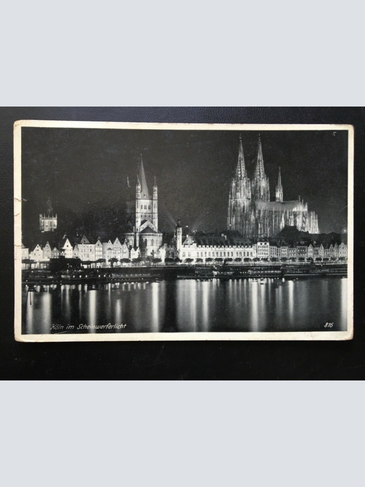 Köln im Scheinwerferlicht - Rhein - Kölner Dom 140450 TH