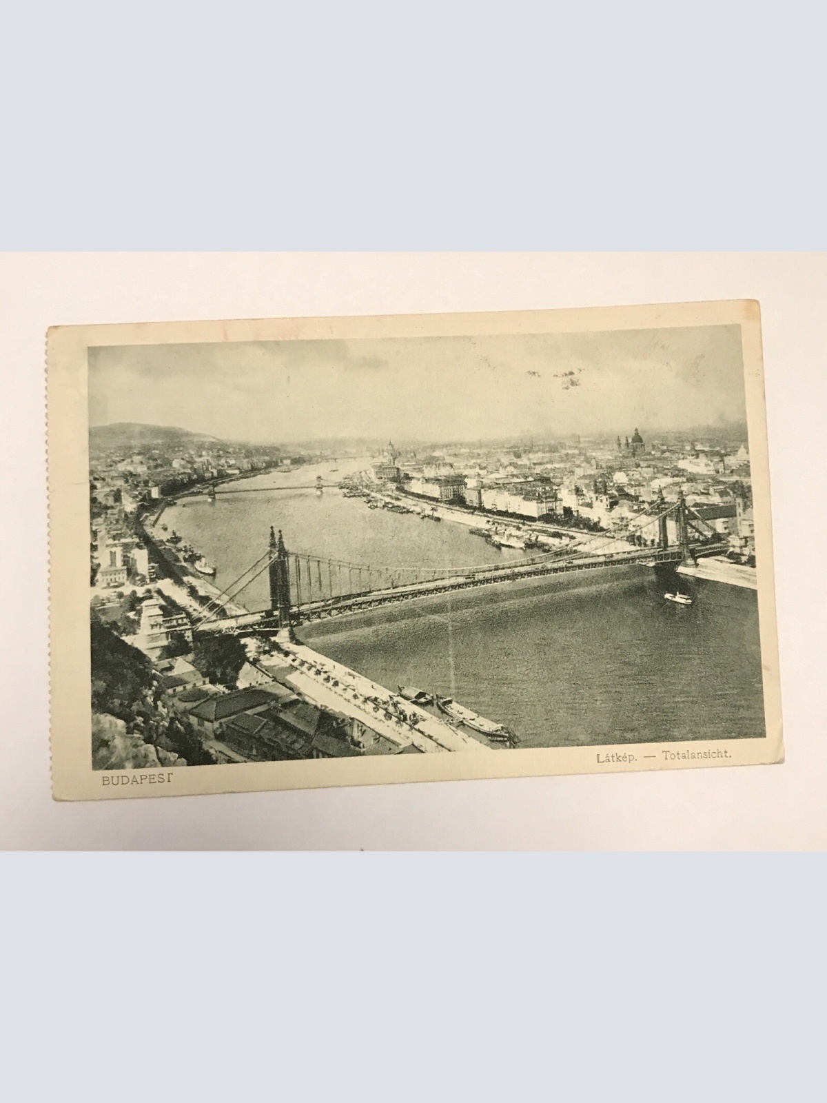 AK, Budabest, Latkep, Ungarn (20071 BW)