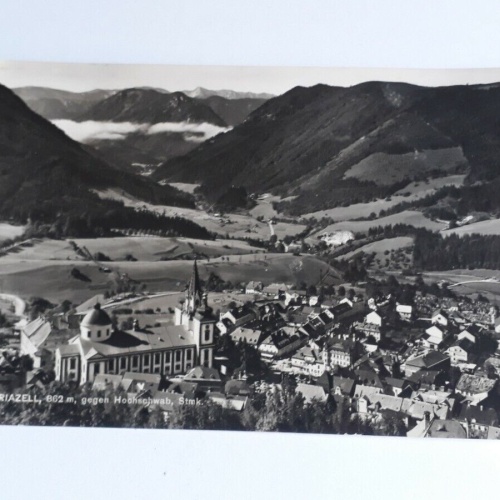 Mariazell, 862m, gegen Hochschwab. 40053 FH