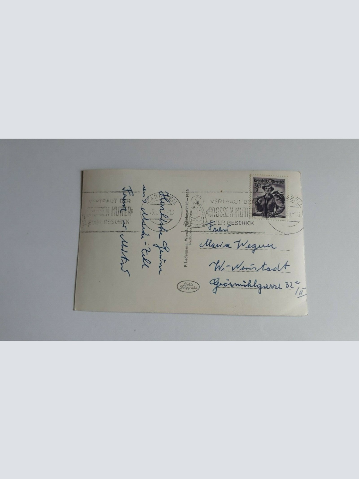 Mariazell, 862m, gegen Hochschwab. 40053 FH