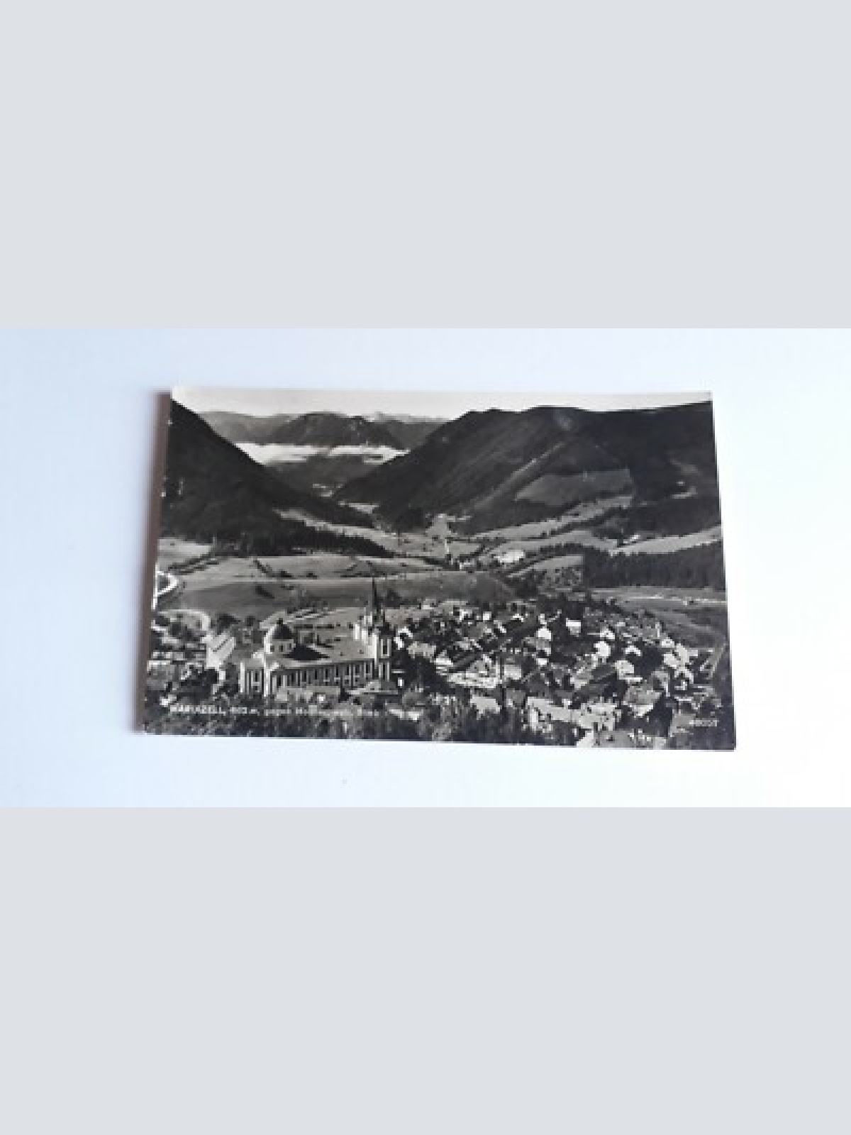 Mariazell, 862m, gegen Hochschwab. 40053 FH