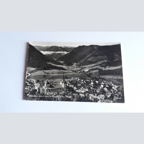 Mariazell, 862m, gegen Hochschwab. 40053 FH